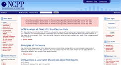 Desktop Screenshot of ncpp.org